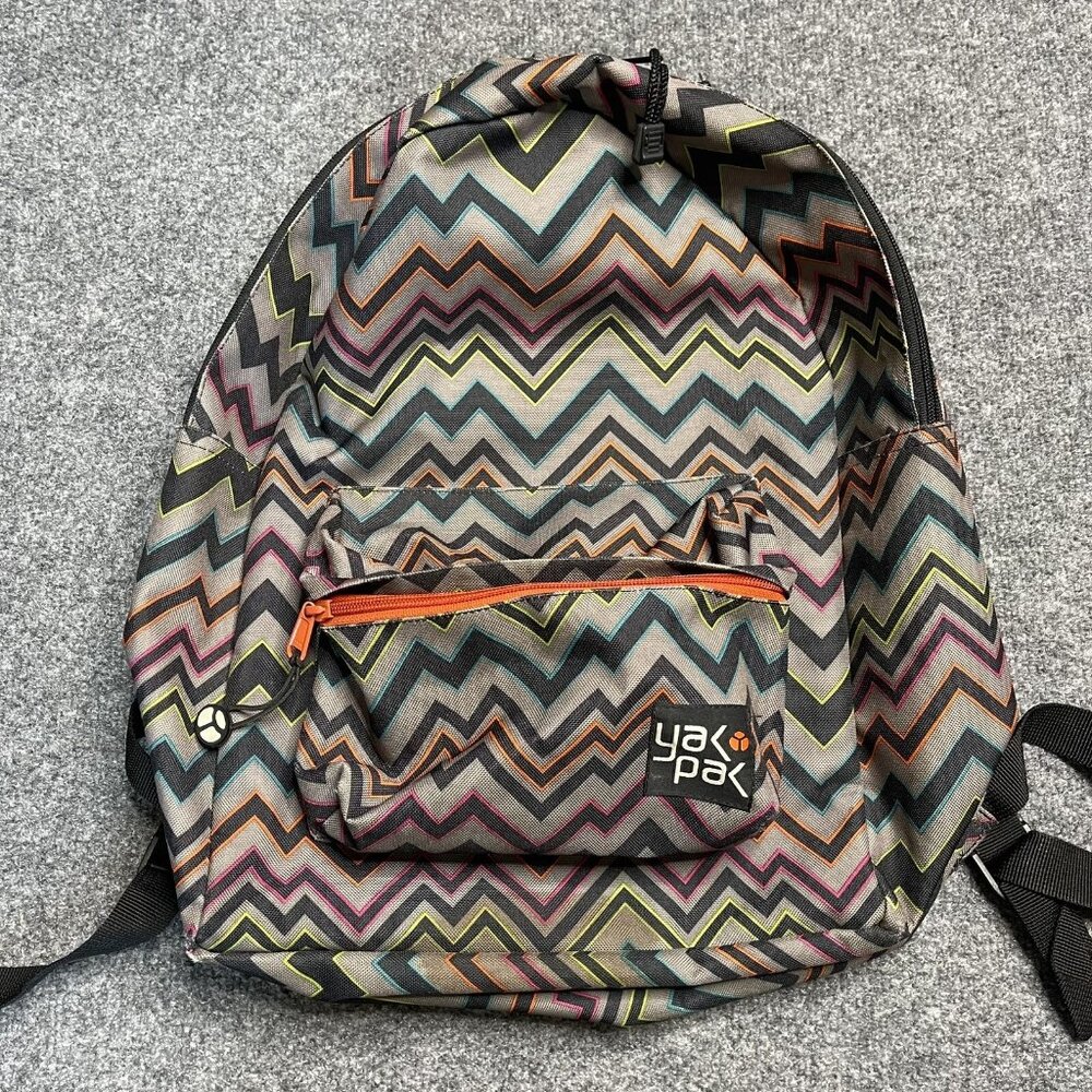 Yak Pak Zigzag Multicolored Back Pack
